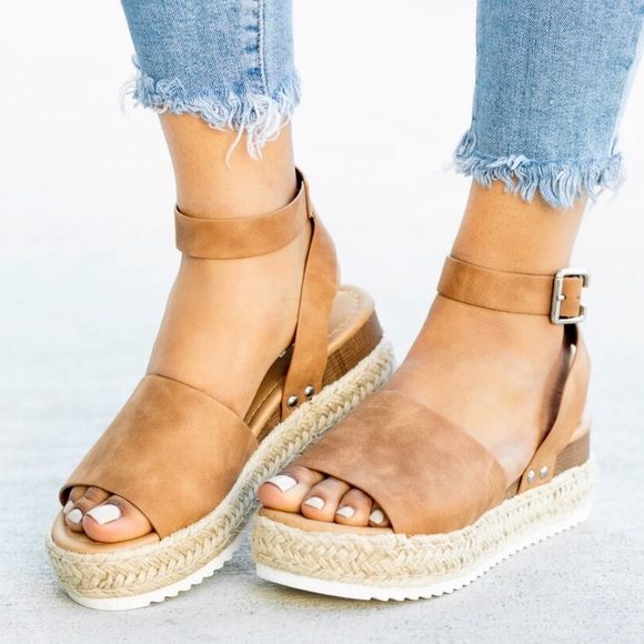 Soda Shoes - ❤️ Trending ❣️Espadrille Wedge Flats❤️ NEW ✨✨✨